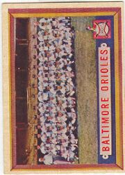 1957 Topps      251     Baltimore Orioles TC